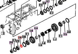 Mahindra Tractor Ring 07400103500 Mahindra Direct Parts