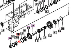 Mahindra Tractor Ring 07400103500