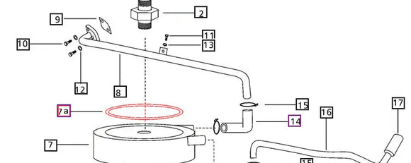 Mahindra Tractor Ring Rectangular Sealing 006000771F1 Mahindra Direct Parts