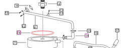 Mahindra Tractor Ring Rectangular Sealing 006000771F1