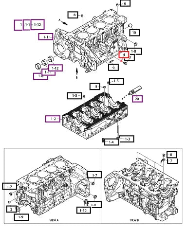 Mahindra Tractor Ring, Seal 06.56190-0703 Mahindra Direct Parts