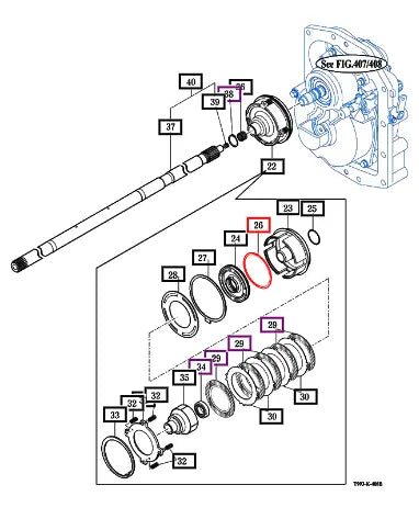 Mahindra Tractor Ring, Seal 118 18712612030 Mahindra Direct Parts