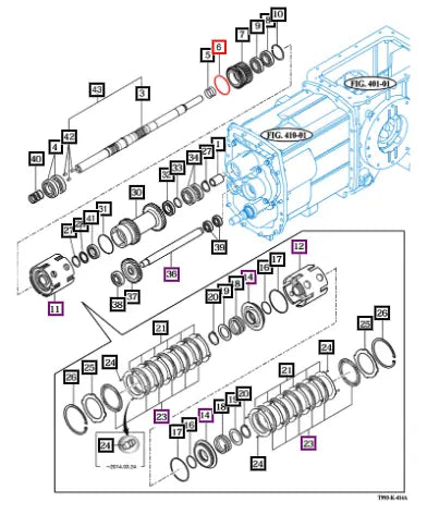 Mahindra Tractor Ring, Seal76 19022120070 Mahindra Direct Parts