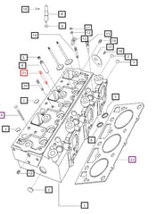 Mahindra Tractor Rocker Assembly Stud 80mm 006000662F1