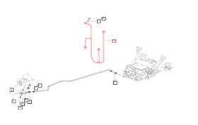 Mahindra Tractor Rockshaft Lube Line E007205688C2 Mahindra