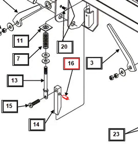Mahindra Tractor Roll Pin 5/16x1-3/4 KMW05613277 Mahindra Direct Parts