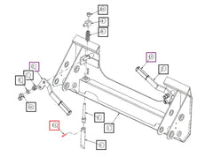 Mahindra Tractor Loader Roll Pin ANSPS08040