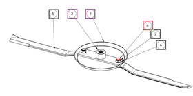 Mahindra Tractor Rotary Cutter Blade Bolt BBSQ21 Mahindra