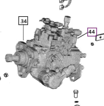 Mahindra Tractor Rotary Fuel Injection Pump 006002839F1 Mahindra Direct Parts