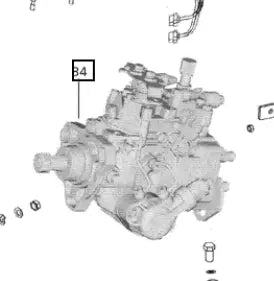 Mahindra Tractor Rotary Injection Pump 006000905F1 Mahindra Direct Parts