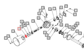 Mahindra Tractor Rotary Tiller Gear Box Oil Seal CCSG02D00580N-FM Mahindra Direct Parts