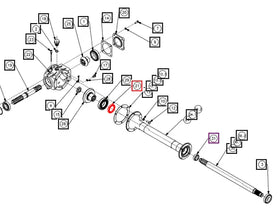 Mahindra Tractor Rotary Tiller Oil Seal 70x50x10 CKSG02D00160N-FM Mahindra Direct Parts
