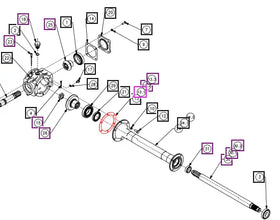 Mahindra Tractor Rotary Tiller Support Flange Gasket CKSG02000060N-FM Mahindra Direct Parts