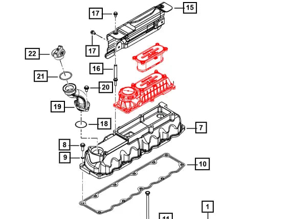 Mahindra Tractor / Roxor Valve Cover Ventilation Breather For Crankcase 006033213V91 Mahindra Direct Parts