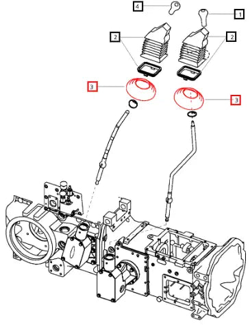 Mahindra Tractor Rubber Boot Lower 007600106D1 Mahindra Direct Parts