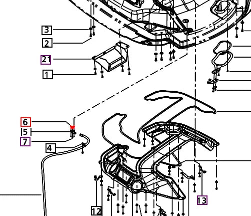 Mahindra Tractor Rubber Gasket - Drain Plug E007518889D1 Mahindra Direct Parts