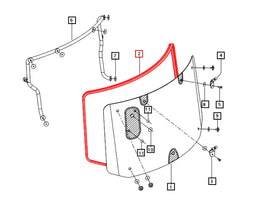Mahindra Tractor Rubber Molding E007518937D1 Mahindra