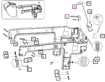 Mahindra Tractor Rubber Sealing For Radiator Sides 000060956M01 Mahindra Direct Parts
