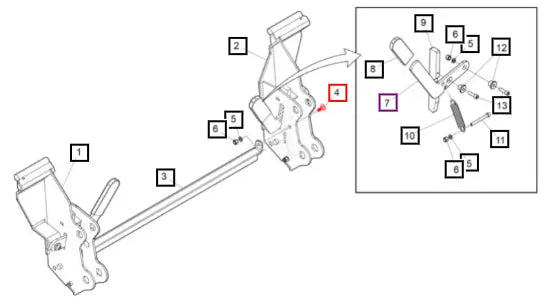 Mahindra Tractor Screw 5051457ALO Mahindra Direct Parts