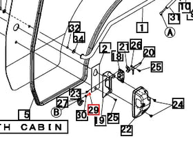 Mahindra Tractor Screw A2220108025 Mahindra Direct Parts
