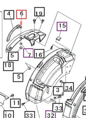 Mahindra Tractor Screw A2520706020