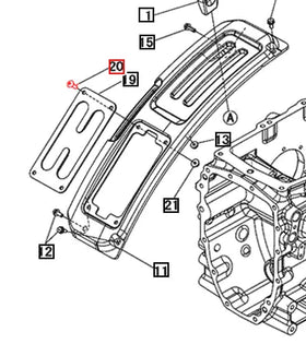 Mahindra Tractor Screw A2520706020 Mahindra Direct Parts
