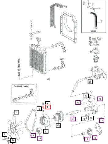 Mahindra Tractor Screw Headless ( Dog Point ) 006001858B1 Mahindra Direct Parts