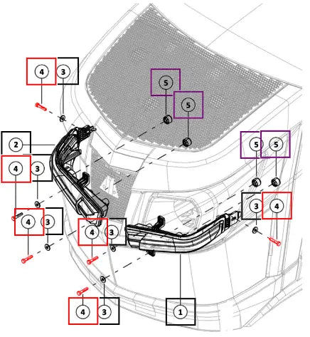 Mahindra Tractor Screw Hex M5x0 8x25x8 8 SF0201263 Mahindra Direct Parts