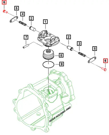 Mahindra Tractor Screw Hex M6x1x16x8.8xzn 3106226 Mahindra Direct Parts