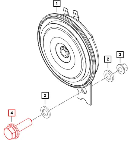 Mahindra Tractor Screw Hex M8x1.25x20 SF0201084 Mahindra Direct Parts