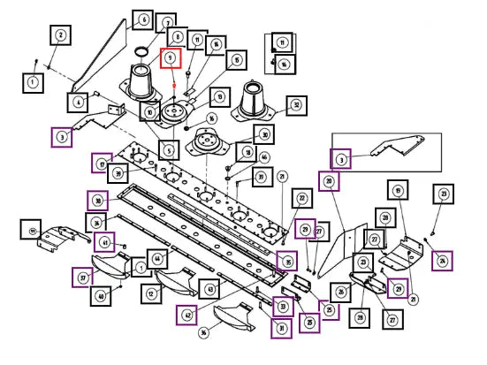 Mahindra Tractor Screw M 12x20 EBE000025R Mahindra Direct Parts