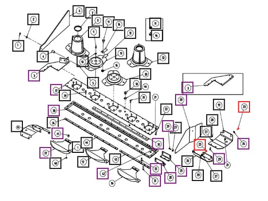 Mahindra Tractor Screw M 12x25 Te EBE000088R Mahindra Direct Parts