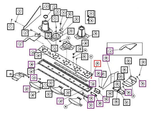 Mahindra Tractor Screw M 12x45 Te EBE000368R Mahindra Direct Parts