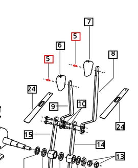 Mahindra Tractor Screw M4x.7x10x6.6 000012904P04 Mahindra Direct Parts