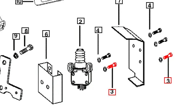 Mahindra Tractor Screw M4x20 000060972M01 Mahindra Direct Parts