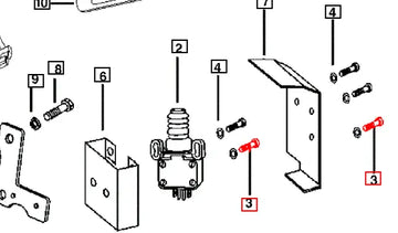 Mahindra Tractor Screw M4x20 000060972M01 Mahindra Direct Parts