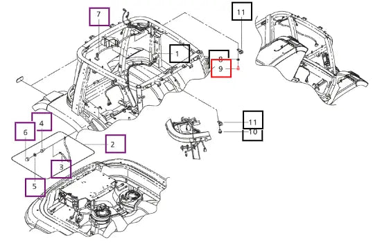 Mahindra Tractor Screw M6 X 12 Mm - 8.8 E007518273D1 Mahindra Direct Parts