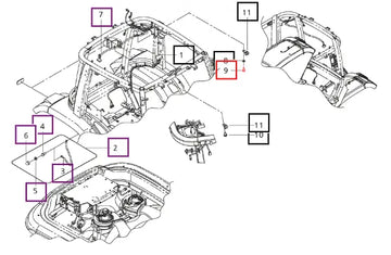 Mahindra Tractor Screw M6 X 12 Mm - 8.8 E007518273D1 Mahindra Direct Parts