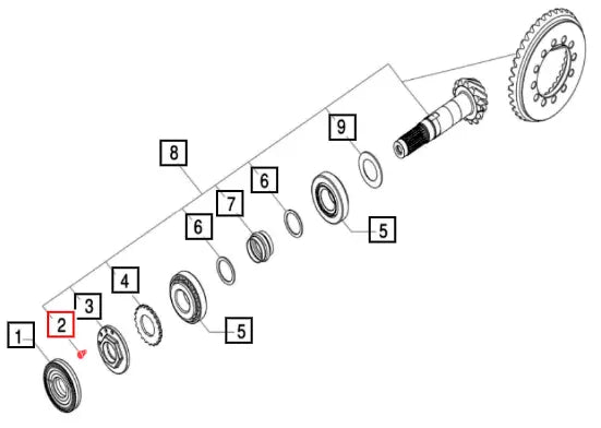 Mahindra Tractor Screw M6x10 006527719U01 Mahindra Direct Parts