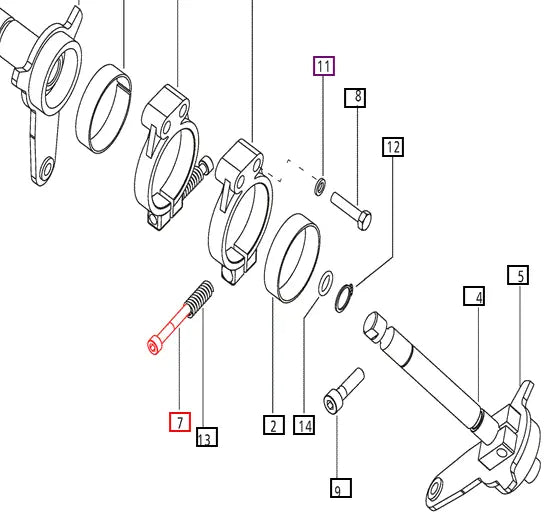 Mahindra Tractor Screw M6x40 E007204280D1 Mahindra Direct Parts