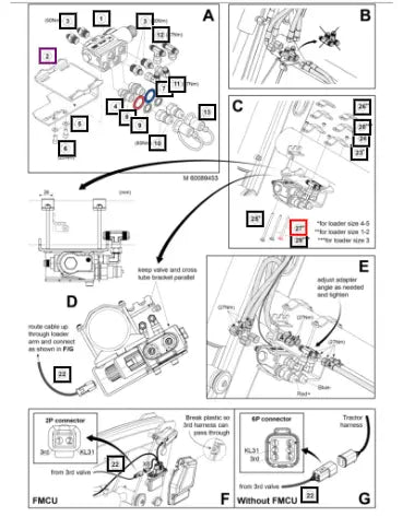 Mahindra Tractor Screw M6x80 5052295ALO Mahindra Direct Parts