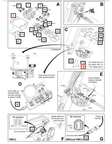 Mahindra Tractor Screw M6x85 5053002ALO Mahindra Direct Parts