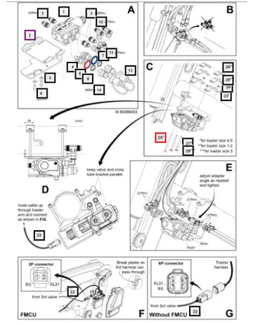 Mahindra Tractor Screw M6x95 5052291ALO Mahindra Direct Parts