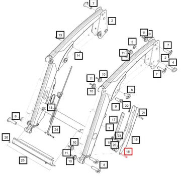 Mahindra Tractor Screw Mc6s M12x19 5052133ALO Mahindra Direct Parts