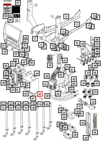 Mahindra Tractor Screw Mc6s M8x160 8 8 5053041ALO Mahindra Direct Parts