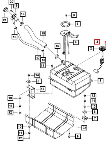 Mahindra Tractor Screw Pan Hd M4x0 7x12 3304206 Mahindra Direct Parts