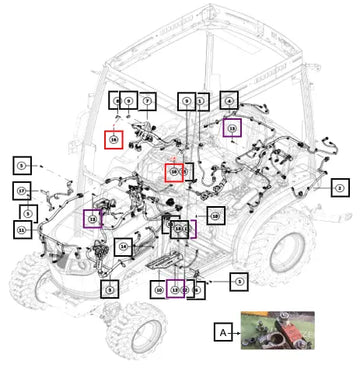 Mahindra Tractor Screw Phcr M4x0 7x10x8 8 SF0207051 Mahindra Direct Parts