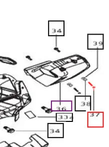 Mahindra Tractor Screw Philip Head E007539822D1 Mahindra Direct Parts