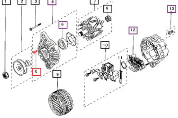 Mahindra Tractor Screw Set A414X21271 Mahindra Direct Parts
