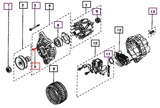 Mahindra Tractor Screw Set MM502568 Mahindra Direct Parts